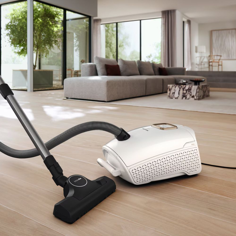 Miele guard l1 ηλεκτρική κυλινδρική σκούπα 890w με σακούλα 3.5l, powerline τεχνολογία & φίλτρο hepa Airclean λευκό, , medium-null