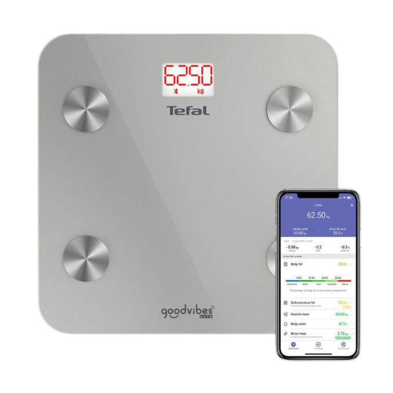 Tefal goodvibes life+ έ&xi;&upsilon;&pi;&nu;&eta; &zeta;&upsilon;&gamma;&alpha;&rho;&iota;ά &mu;&pi;ά&nu;&iota;&omicron;&upsilon; bluetooth έ&omega;&sigmaf; 160kg &mu;&epsilon; 10 &delta;&epsilon;ί&kappa;&tau;&epsilon;&sigmaf; &mu;έ&tau;&rho;&eta;&sigma;&eta;&sigmaf; bm9620 bm9600 &gamma;&kappa;&rho;&iota;, , medium-null