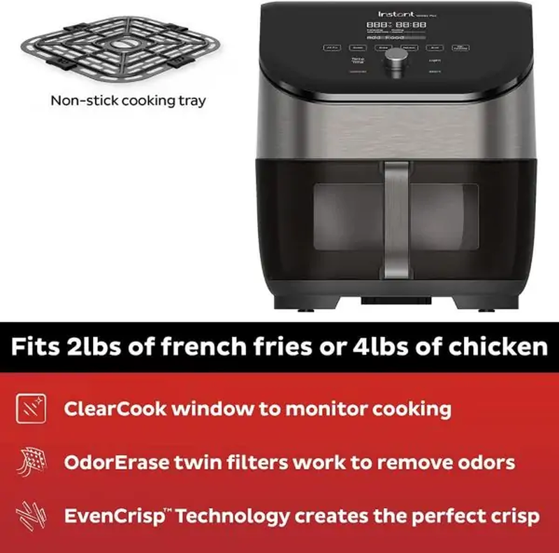 Instant vortex plus 5.7l, 6 in 1 Air fryer with clearcook&trade;, , medium-null