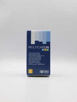 Multicarein triglycerides strips 5x
