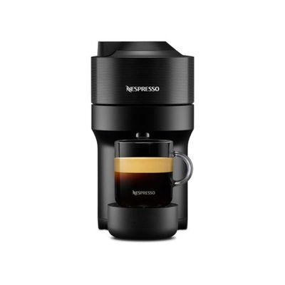 Nespresso vertuo pop espresso machine 1260w pressure 19bar for espresso, lungo, mug liquorice black, , medium