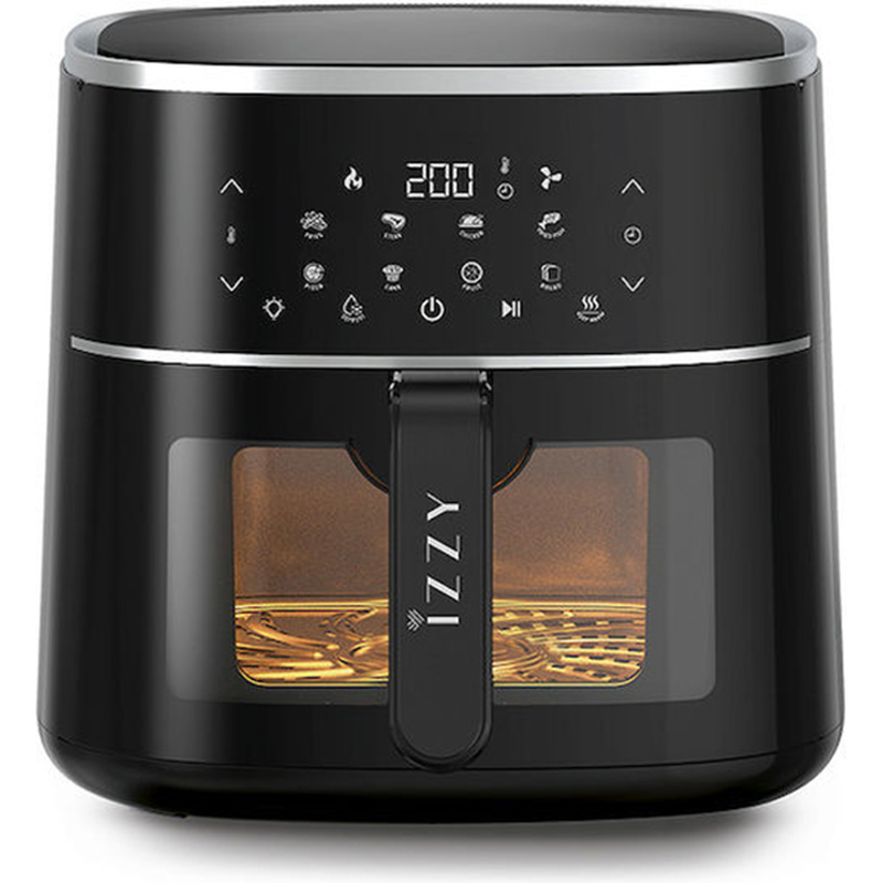 Product image: Izzy iz-8218 Air fryer 8.2lt μαύρο, , medium-null