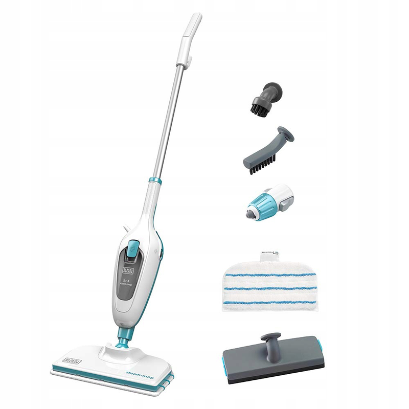 Black & decker fsmh13e5-qs steam mop 1.3kw 380ml, , medium-null