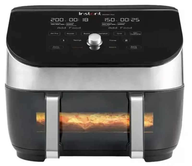 Instant vortex plus clearcook versazone Air fryer 8.5l stainless steel-null