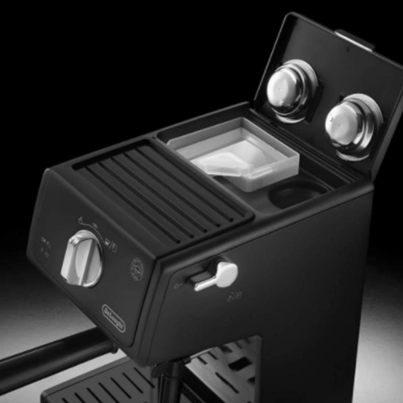 Delonghi ecp31.21 espresso machine 1100w pressure 15bar for espresso and lungo black, , medium-null