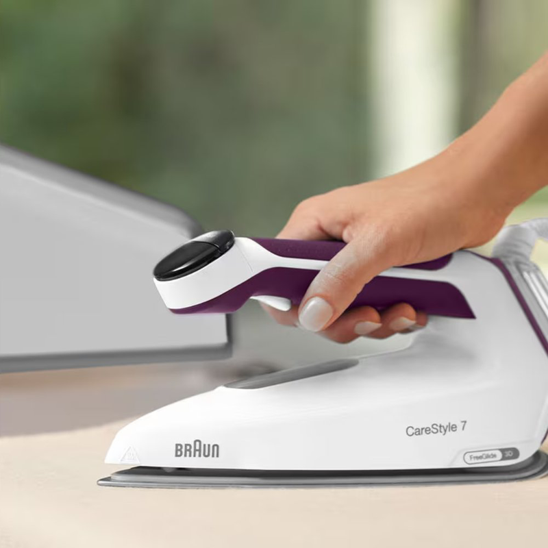 Product image: Braun carestyle 7 σύστημα σιδερώματος πίεσης 7.5bar 2700w με δοχείο 2lt σε βιολετί, , medium-null