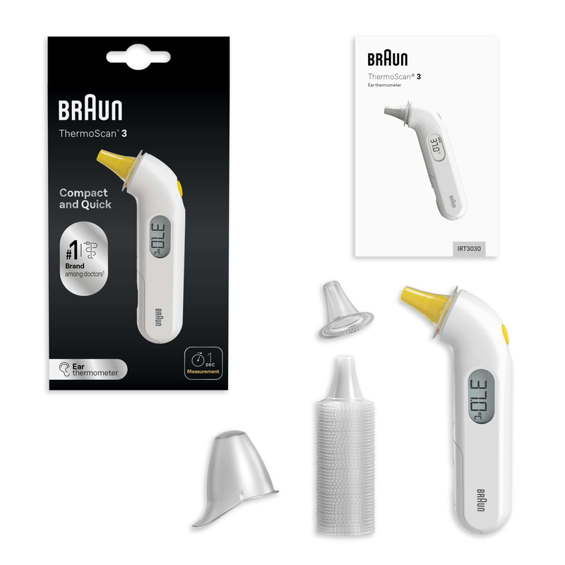 Braun thermoscan® 3 irt3030, , medium image number null