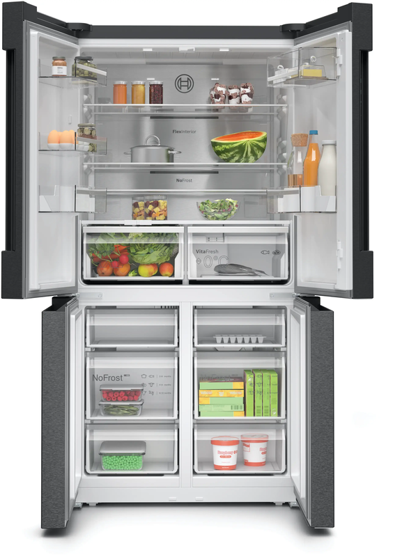 Bosch serie | 6 fridge multi door kfn96axea(&upsilon; x &pi; x &beta;)&nbsp;1830 x 910 x 731.0 mm, 5 years guarantee and 10 years on the motor, , medium-null