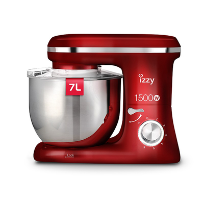 Izzy-iz1500 spicy red kitchen machine 1500w