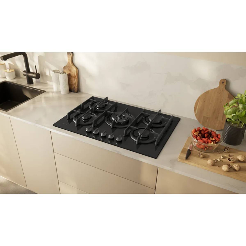 Product image: Neff t27piq4s0 glass gas hob 75 cm, black, , medium-null