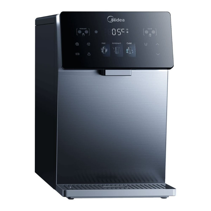 Product image: Midea jl2245 πολυλειτουργικός διανομέας νερού με uv αποστείρωση και αυτόματη καθαριότητα και Wi-Fi– ασημί, , medium-null