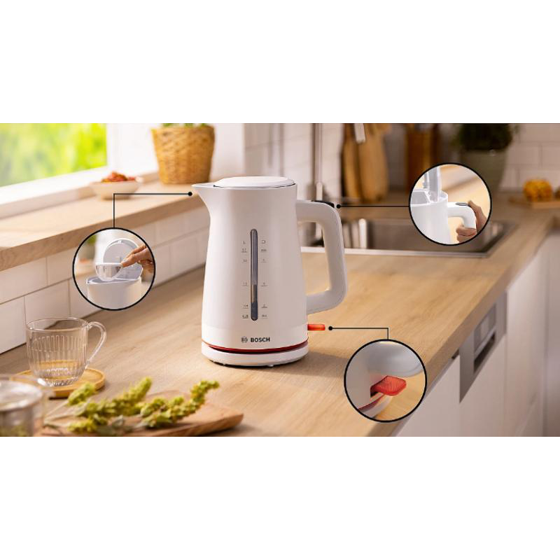 Bosch kettle 1.7l 2.4kw - white, , medium-null