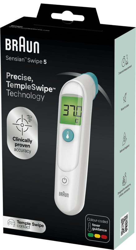 Product image: Braun thermometer templeswipe™ forehead, , medium-null