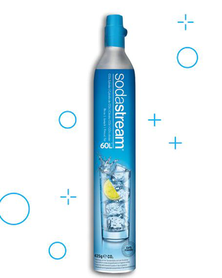 Sodastream screw-in co2 cylinder for carbonated water production 60l, , medium