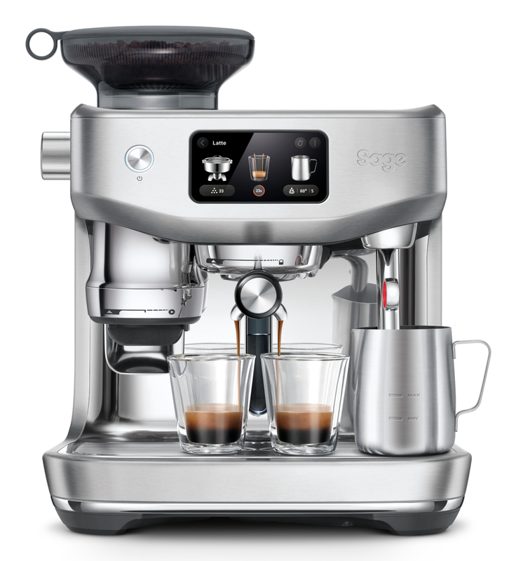 Sage ses985bss4guk1 espresso machine 2400w pressure 19bar for espresso and cappuccino-null