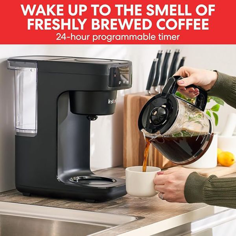 Instant infusion brew 12-cup coffee maker-null