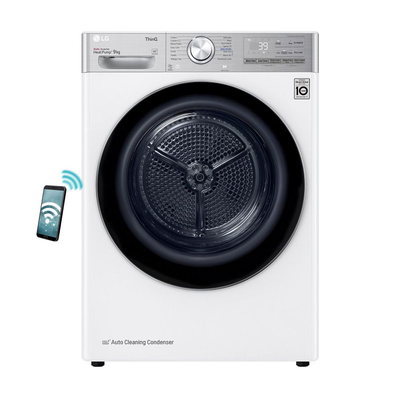 Lg rh90v9av2qr dryer 9 kg vivace, , medium