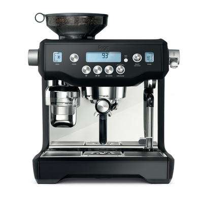 Sage bes980uk espresso μηχανή 2400w πίεσης 15bar για espresso black truffle, Black, medium