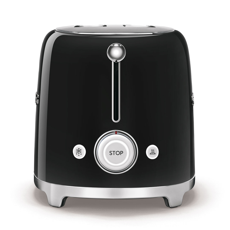 Smeg 50's toaster 2 extra-wide slots - black image number null