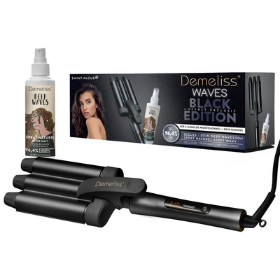 Demeliss hair curler triple 210˚c, , medium