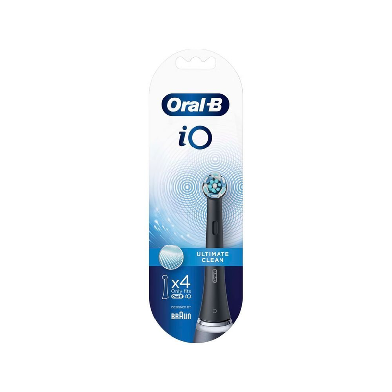 Product image: Oral-b io7 ηλεκτρική οδοντόβουρτσα μαύρη & λευκή – σετ διπλής συσκευασίας με 5 λειτουργίες καθαρισμού και έξυπνο αισθητήρα πίεσης, , medium-null
