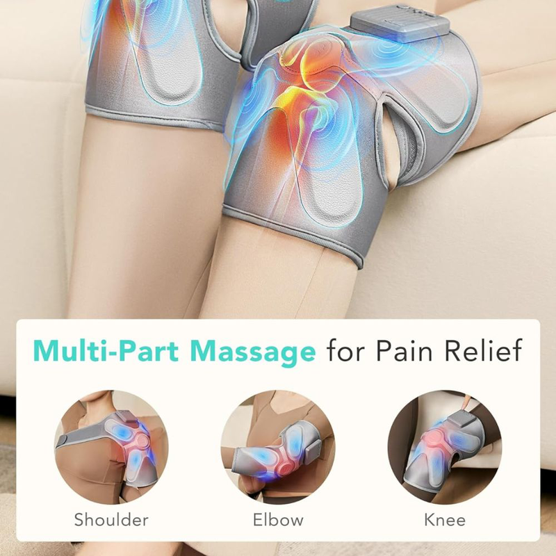 Product image: Skg w3 pro vibration & heat knee massager – εργονομικό μασάζ με δόνηση & θερμότητα για ανακούφιση γονάτων, , medium-null