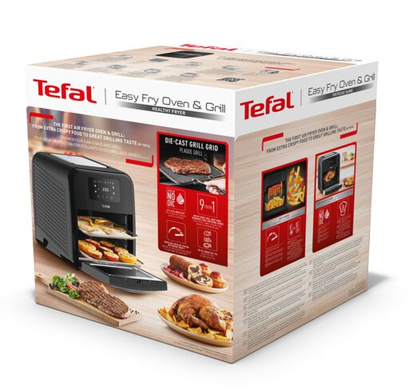 Tefal &phi;&rho;&iota;&tau;έ&zeta;&alpha; &alpha;έ&rho;&omicron;&sigmaf; 11l black easy fry fw5018-null