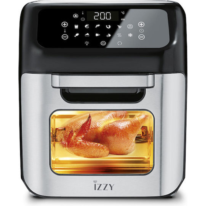 Product image: Izzy 224050 iz-8205 Air fryer 12lt ασημί, , medium-null
