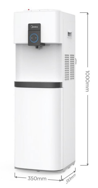 Product image: Midea yl2037s water dispenser with refrigerator and ice maker box, , medium-null