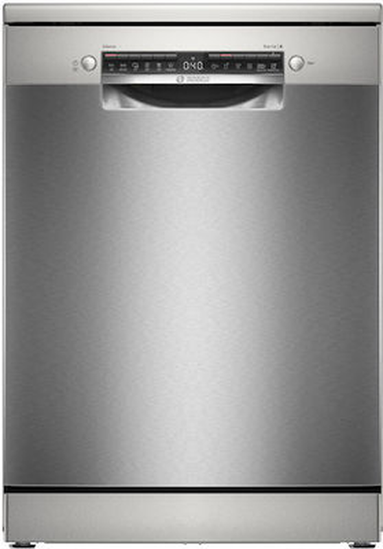 Sms4hvi00e bosch series 4 free dishwasher 60 cm inox, 5 years quarantee-null