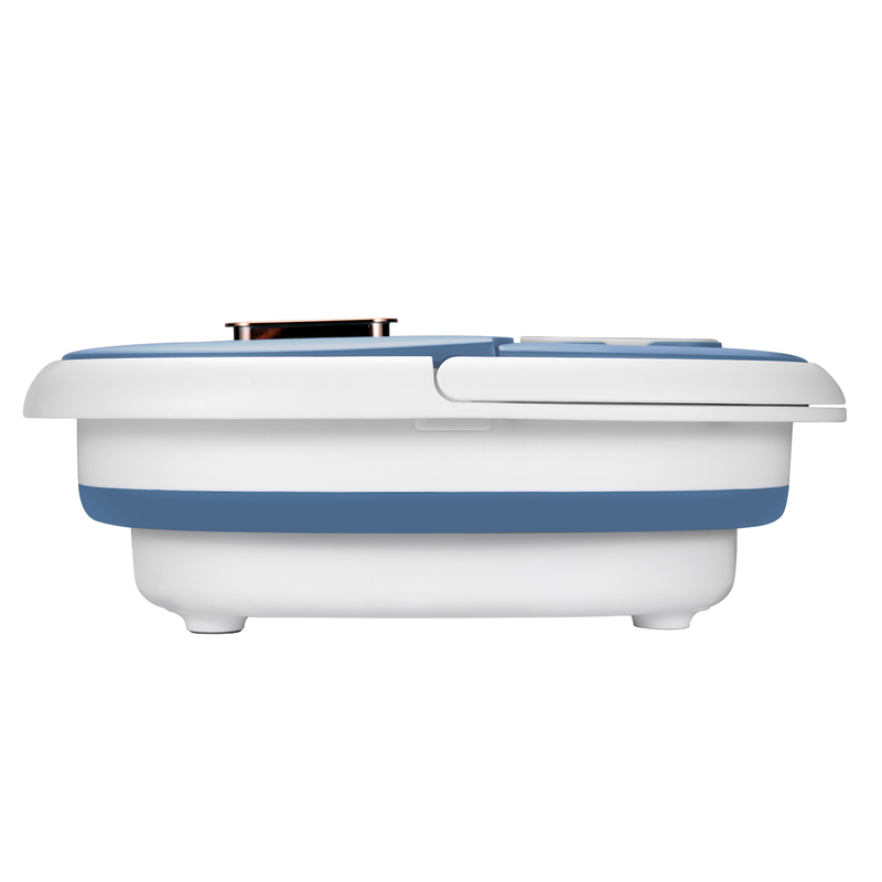 Collapsible foot spa with massage rollers, heat, and bubbles image number null