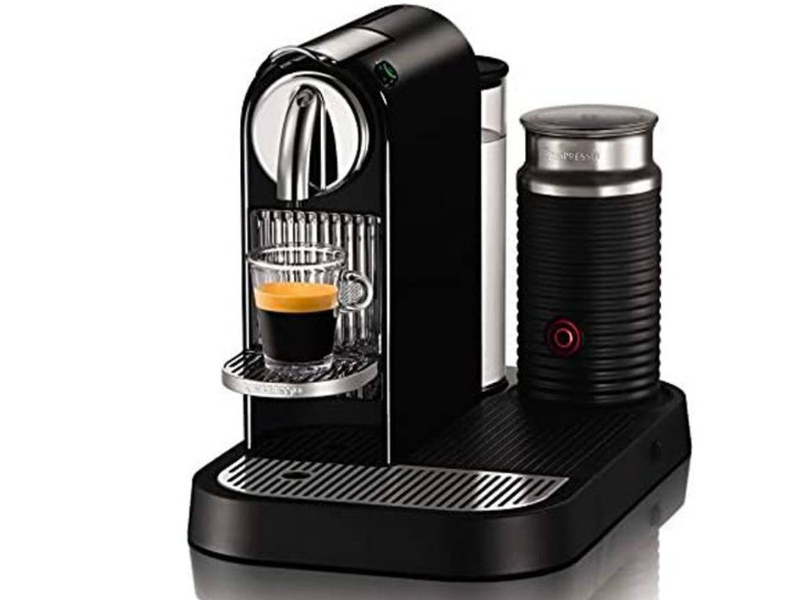 Nespresso καφετιέρα citiz & milk για κάψουλες d123 μαύρο, , medium-null