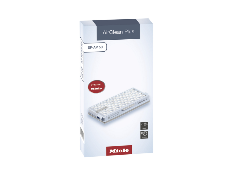 Miele 10107860 Airclean plus filter effective filtration for particularly clean room Air., , medium-null