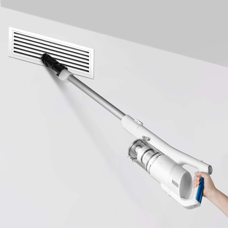 Midea mcs2021wb stick vacuum 25.2v 45 min 0.5l multi-filtering system white, , medium-null