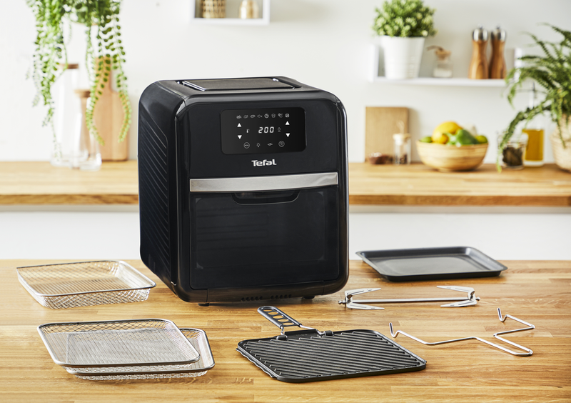 Tefal &phi;&rho;&iota;&tau;έ&zeta;&alpha; &alpha;έ&rho;&omicron;&sigmaf; 11l black easy fry fw5018-null