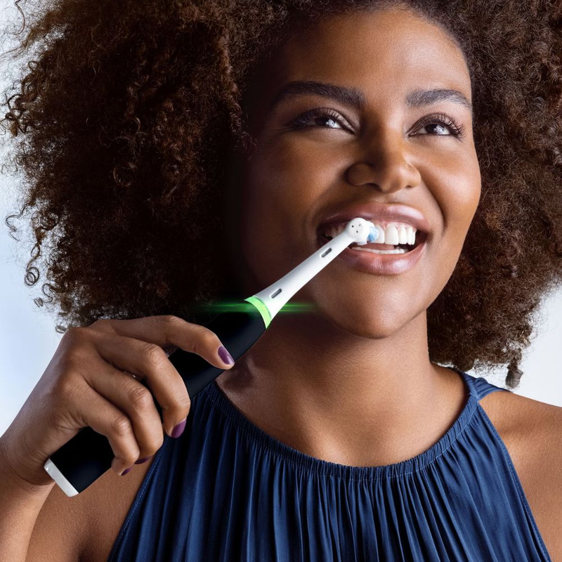 Product image: Oral-b io3 duo ηλεκτρική οδοντόβουρτσα μαύρο & μπλε με αισθητήρα πίεσης και θήκη ταξιδίου (2 τεμάχια), , medium-null