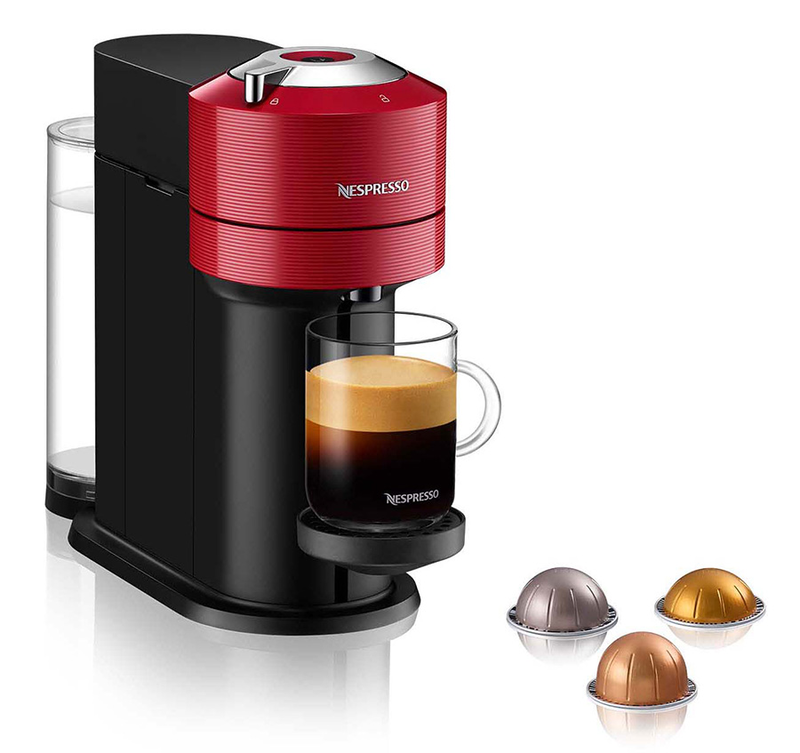 Nespresso vertuo next espresso machine 1500w cherry red-null