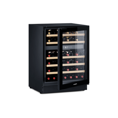 Dometic d46b compressor wine cooler, dual-zone, freestanding or built-in, 46 bottles, , medium