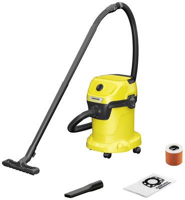 Karcher wd3 v-17/4/20 wet and dry vacuum cleaner 1000w, , medium