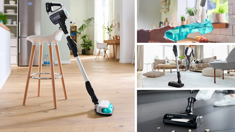Bosch bcs71hyg1 stick vacuum 18v 40 min 0.3 l 2&sigma;&epsilon;1 cleaning white-null