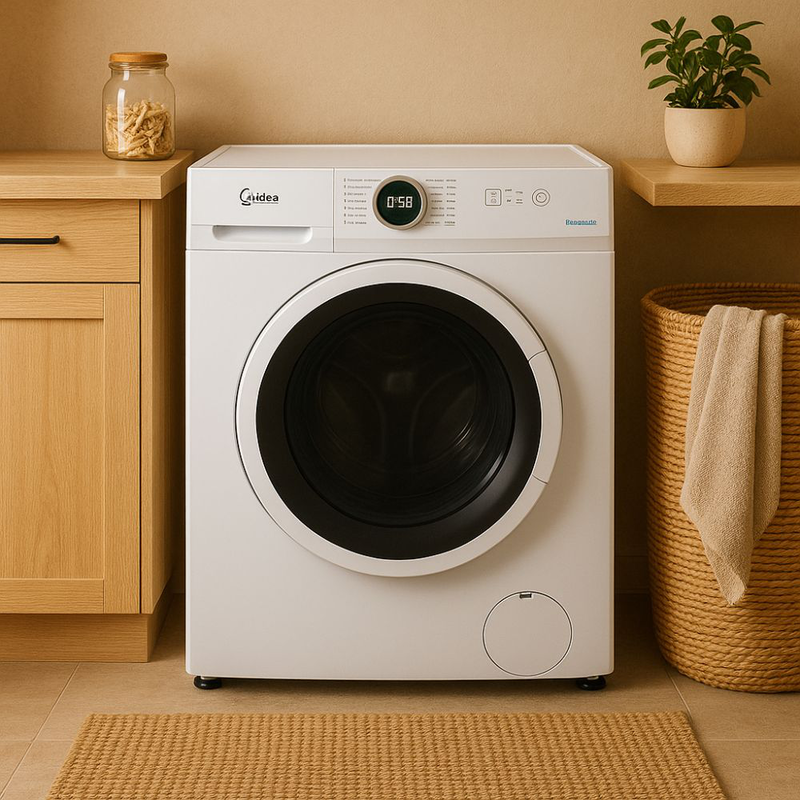 Midea &pi;&lambda;&upsilon;&nu;&tau;ή&rho;&iota;&omicron; &rho;&omicron;ύ&chi;&omega;&nu; 7kg lunar dial series &mu;&epsilon; steam care, healthguard, inverter motor & 1400 &sigma;&tau;&rho;&omicron;&phi;έ&sigmaf;, mf100w70bw-cy &lambda;&epsilon;&upsilon;&kappa;ό, , medium-null