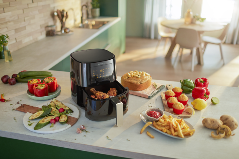 Philips Air fryer 4.1l 3000 series hd9252/70-null