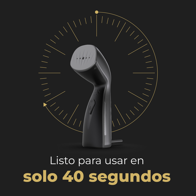 Aeno gs2 hand garment steamer 1190w with tank 0.11l black, , medium-null