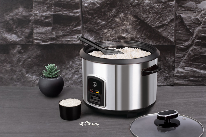 Berlinger haus rice cooker black silver collection bh9273, , medium-null