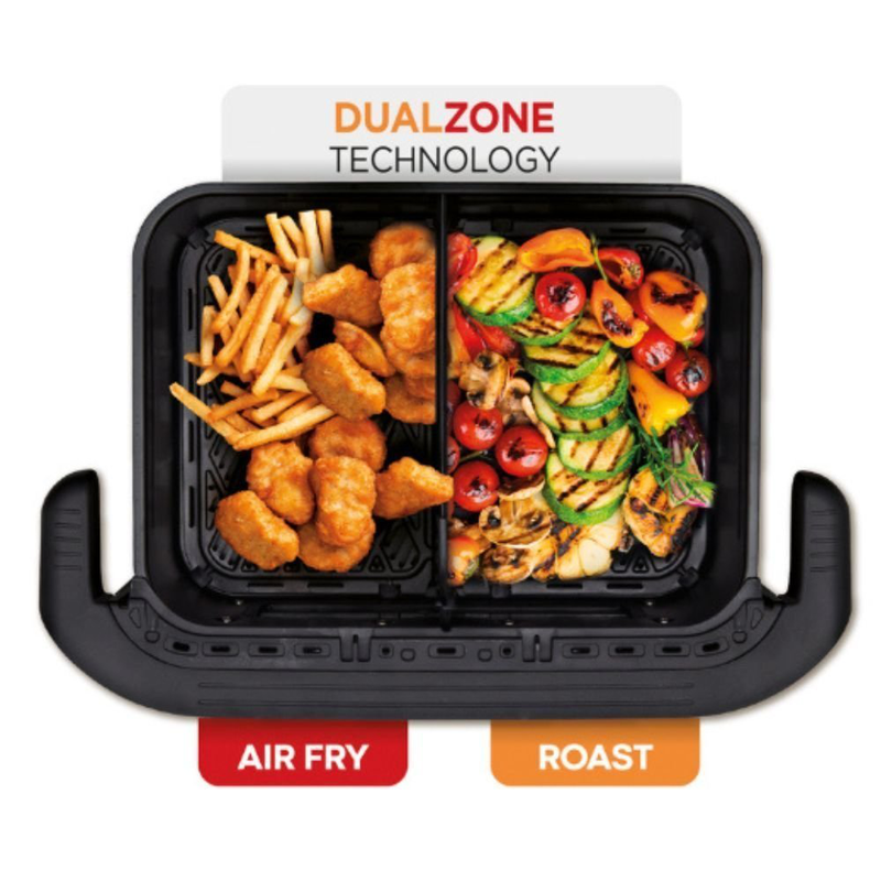 Izzy Air fryer dual zone 11l black xxxl, , medium-null