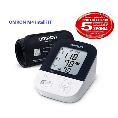 Omron m4 intelli it (hem-7155t-ebk) πιεσόμετρο μπράτσου, , medium