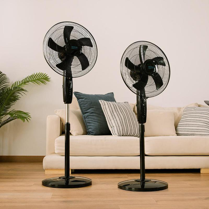 Cecotec 45-w 40cm stand fan - black-null