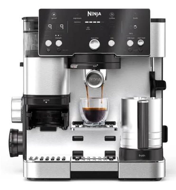 Ninja es501eu espresso machine 1650w pressure 19bar for espresso black-null