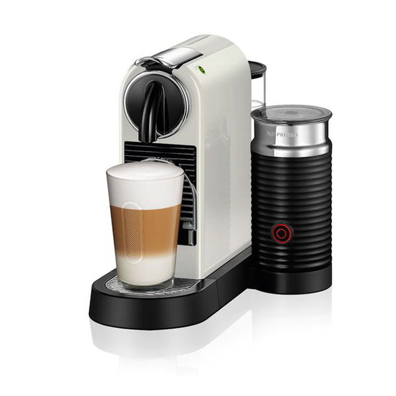 Nespresso citiz & milk espresso machine 1260w pressure 19bar for espresso and lungo white-null