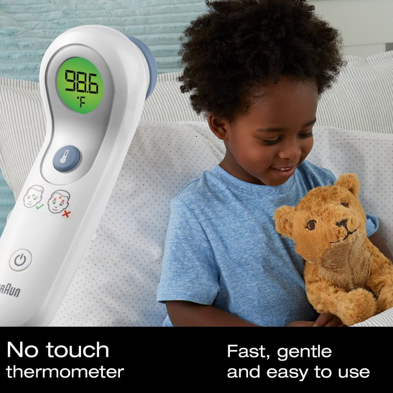 Braun &theta;&epsilon;&rho;&mu;ό&mu;&epsilon;&tau;&rho;&omicron; &mu;&epsilon;&tau;ώ&pi;&omicron;&upsilon; no touch + forehead, &chi;&omega;&rho;ί&sigmaf; &epsilon;&pi;&alpha;&phi;ή & &mu;&epsilon; &epsilon;&pi;&alpha;&phi;ή, &mu;&epsilon; &chi;&rho;&omega;&mu;&alpha;&tau;&iota;&kappa;ή έ&nu;&delta;&epsilon;&iota;&xi;&eta; &pi;&upsilon;&rho;&epsilon;&tau;&omicron;ύ, , medium-null